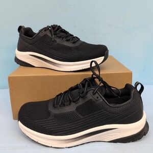 Orthofeet Race Men's Athletic Sneaker Shoes US 11 Black